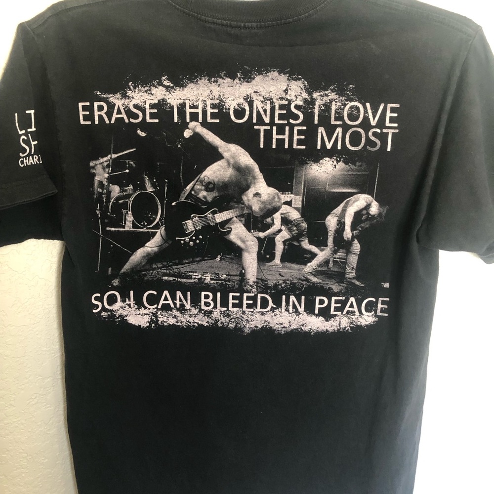Code Orange Live shot charity tee.